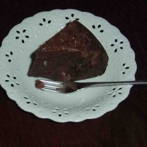 炊飯器でチョコレートケーキ